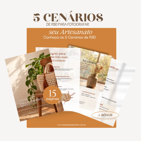 Materiais artesanais organizados para aprender