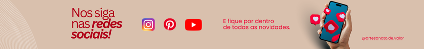 Redes sociais Artesanato de Valor