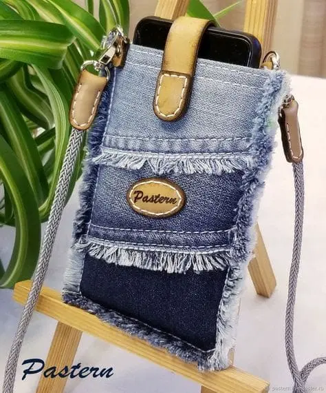 BOLSA DE TECIDO COM RETALHOS 8