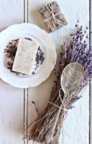 sabonetes artesanais Sabonete de Lavanda Personalizado