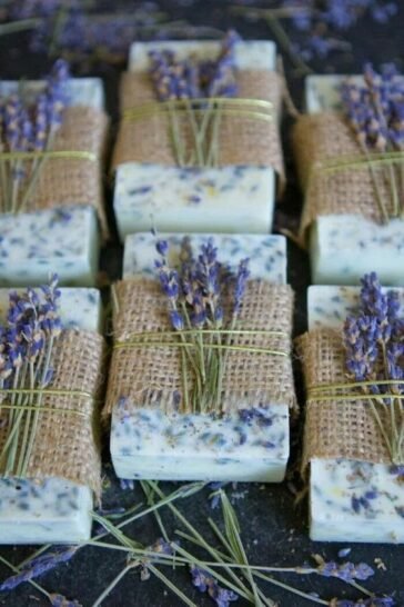 FAÇA SEU PRÓPRIO SABONETE ARTESANAL 2 Sabonete de Lavanda