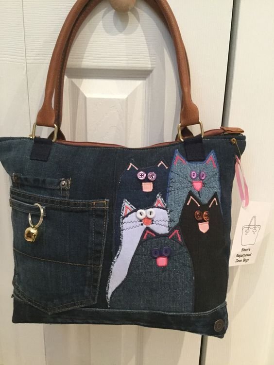 BOLSA DE TECIDO COM RETALHOS 13