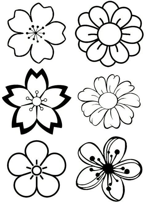 FLORES: DESENHOS PARA IMPRIMIR 30 risco de flores desenhos para imprimir