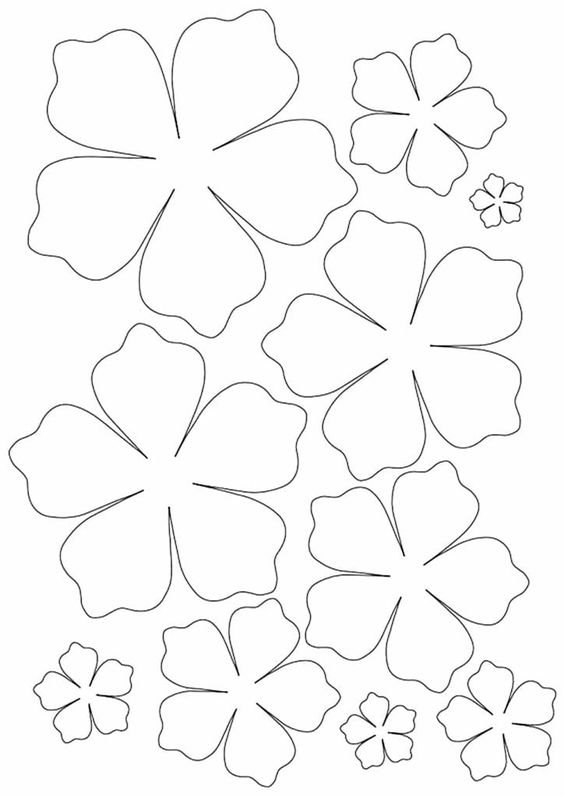 FLORES: DESENHOS PARA IMPRIMIR 28 risco de flores desenhos para imprimir