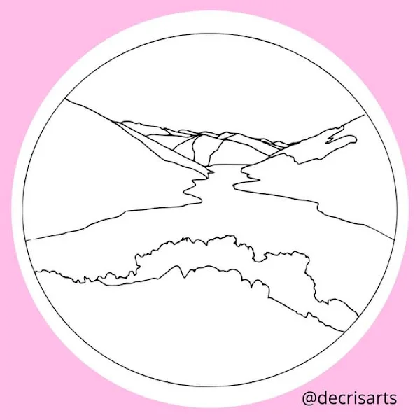 Bastidor bordado, com bordado a mão