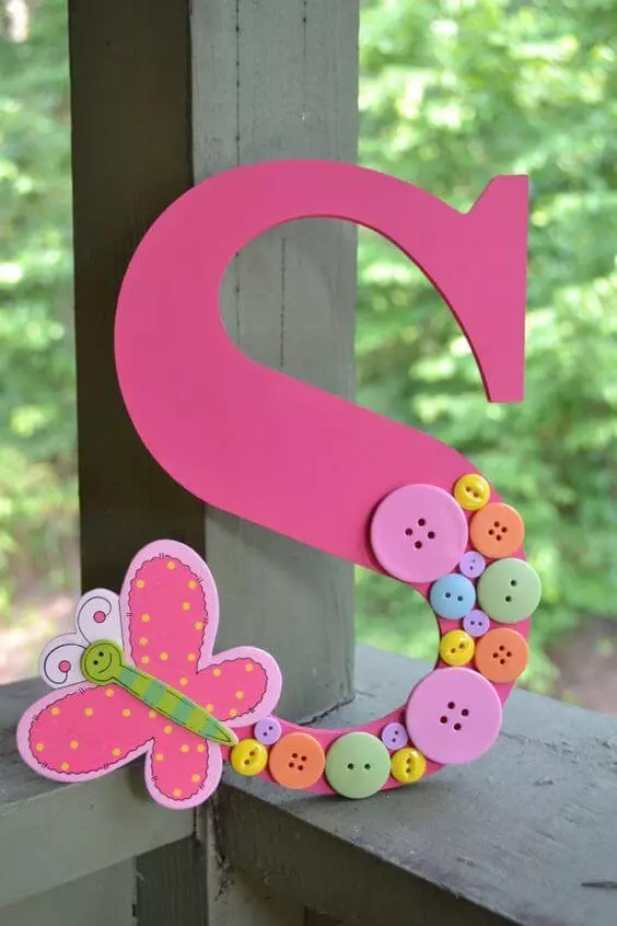 LETRAS DECORATIVAS - FAÇA VOCÊ MESMO 21 Letras decorativas