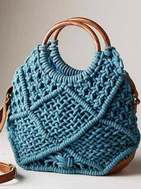 BOLSAS DE CROCHÊ - MAIS DE 20 MODELOS PARA VOCÊ SE INSPIRAR 16