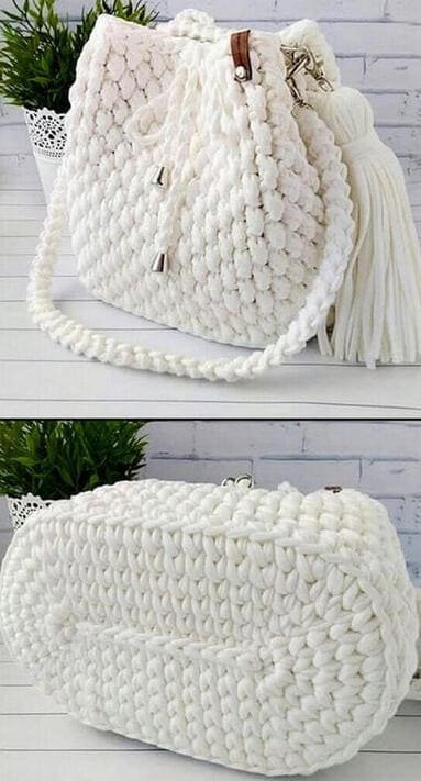 BOLSAS DE CROCHÊ - MAIS DE 20 MODELOS PARA VOCÊ SE INSPIRAR 17