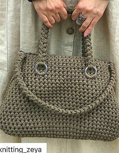 BOLSAS DE CROCHÊ - MAIS DE 20 MODELOS PARA VOCÊ SE INSPIRAR 14
