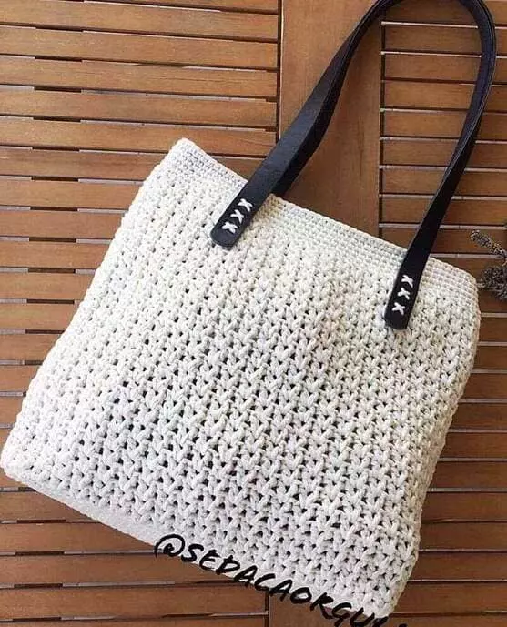 BOLSAS DE CROCHÊ - MAIS DE 20 MODELOS PARA VOCÊ SE INSPIRAR 3 bolsa de crochê
