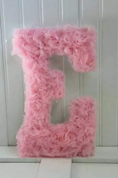 LETRAS DECORATIVAS - FAÇA VOCÊ MESMO 29