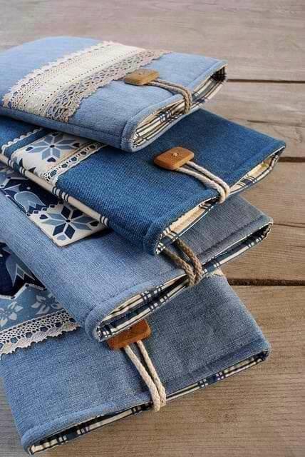 IDÉIAS FÁCEIS COM RETALHOS DE JEANS 13 retalhos de jeans