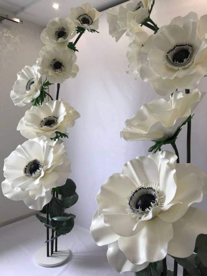 DECORAÇÃO COM FLORES 14