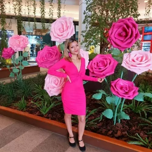 DECORAÇÃO COM FLORES 22