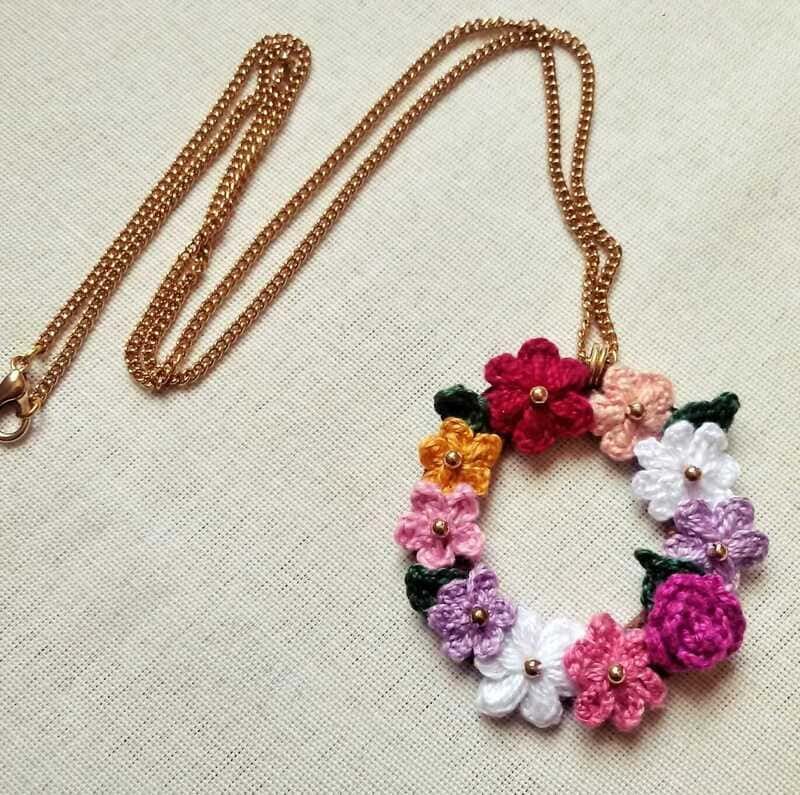 A DELICADEZA DO CROCHÊ NO DIA DAS MÃES 4 Crochê no dia das mães