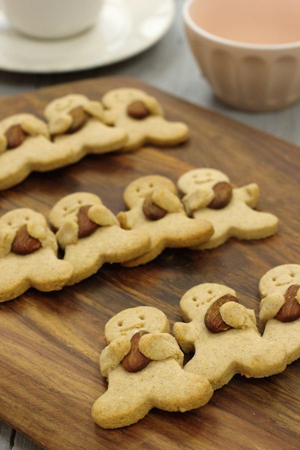 BISCOITOS DE BONECO DE NEVE DERRETIDOS 3 Biscoito boneco de gengibre natal