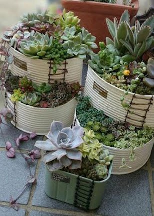 Reciclagem de latas sustentabilidade decoração com latas de leite