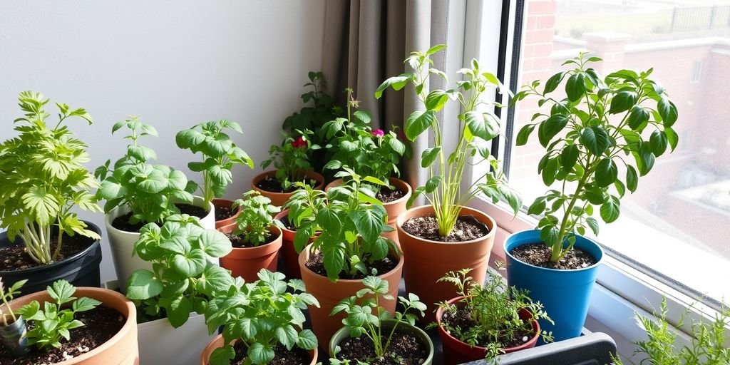 Como fazer uma horta em apartamento 7 Horta em apartamento com luz natural