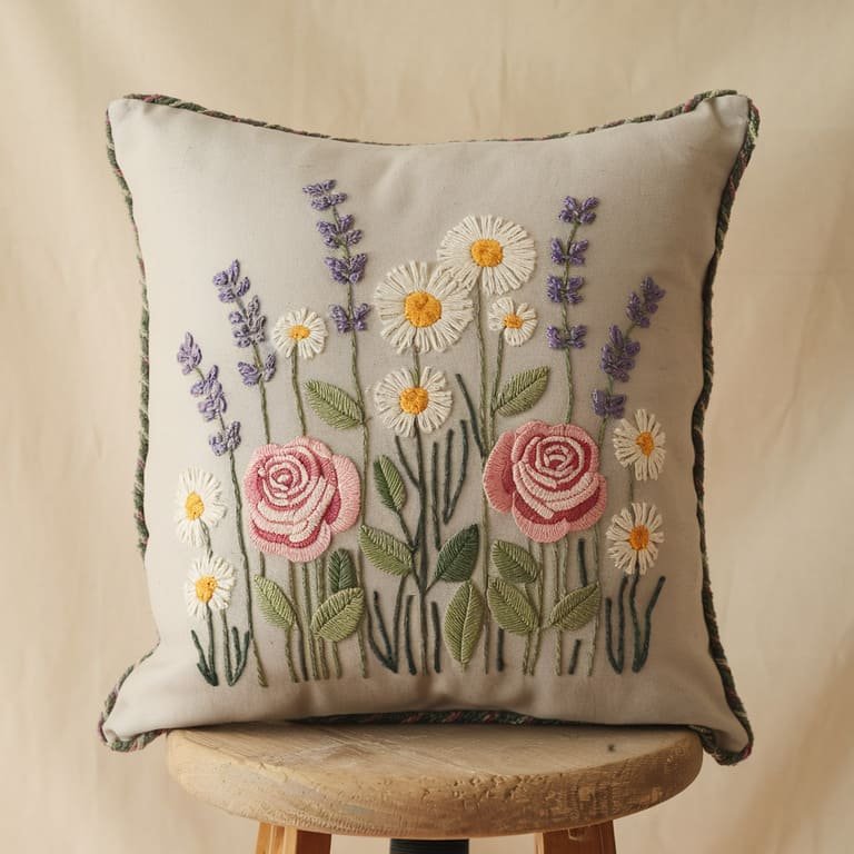 Ideias de Bordado para Almofadas 2 bordados a mão riscos
bordados a mão livre
bordado floral
