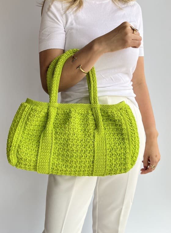 Bolsa de Crochê: A Elegância e Luxo do Artesanato Feito à Mão 6