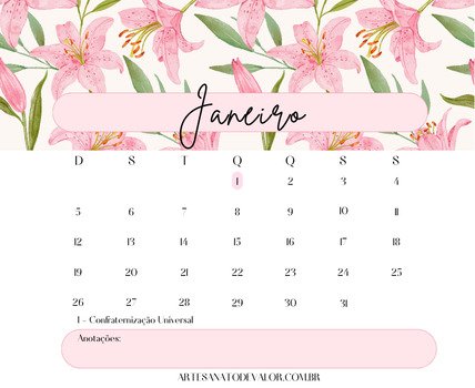 Calendario de Mesa 2025 para Artesãs: Baixe e Organize Seu Ano! 2