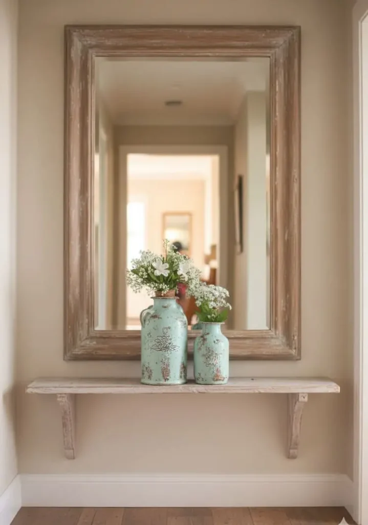 Tons de azul: charme, equilíbrio e inspiração para decorar e criar 14 Decoração com garrafas de vidro em tons de azul