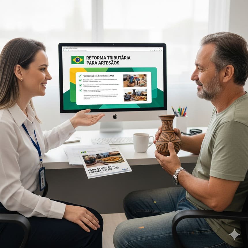 Reforma Tributária e MEI: o que muda de verdade para artesãos 2 Reforma tributária para artesãos