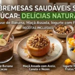 Sobremesa saudável sem açúcar pode ser rápida, fácil e gostosa